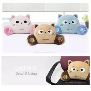 캣넛 허리쿠션s