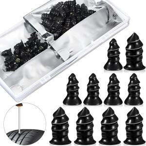 10-30pcs 자동차 바이크 오토바이 진공 타이어 수리 손톱 트럭 스쿠터 자전거 UniversalTire 펑크 고무 메