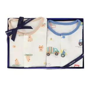 [압소바] 26SS카푸 코튼모달 뛰뛰 내의 2벌세트(아기선물) (E3A1A103D4)