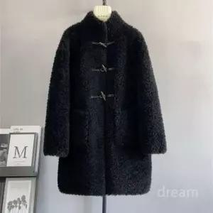 여성 뽀글이 퍼 무스탕 양털 재킷 코트 아우터