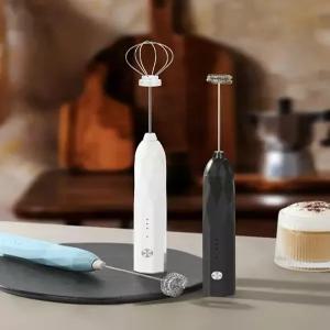 올원픽 밀크포머 라떼 우유거품기 스티머 밀크 수동