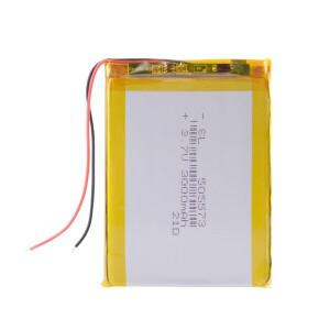 3.7V 3000mAH 505573 폴리머 리튬 이온/장난감 보조베터리 GPS mp3 mp4 오래된 스마트 등록