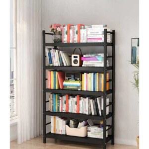 스텐선반 조립식 앵글선반 가정용 냉동 블랙 수납 서브 80x40x200cm 가로 책장