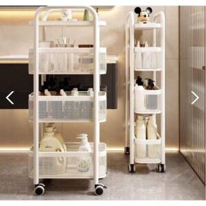 틈새 주방 수납장 세탁실 냉장고 보관함 철제 이동식 바퀴 서랍형