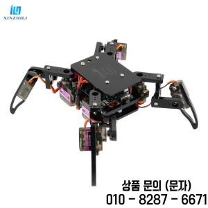 아두이노용 바이오닉 사중 거미 과학 로봇 키트 다기능 DIY 조립 빌딩  스마트 장난감