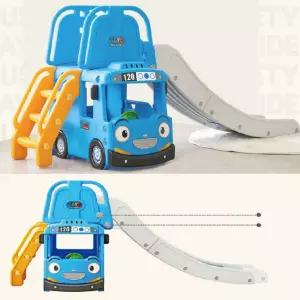 높낮이조절 안전가드 꼬마버스타요 미끄럼틀 신체활동 실내놀이공간