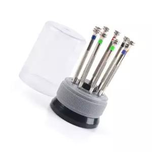 시계안경정비작업 초정밀드라이버 공구세트 회전스탠드형