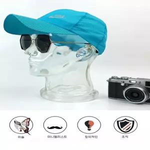 디스플레이용 투명 소품장식 썬글라스장식 얼굴 백화점 쇼핑몰 제품홍보용 몰드