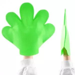 응원 펠트 손바닥장갑 대형30cm 그린 체육대회 운동회