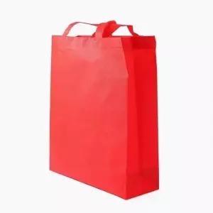 ( )간편 휴대 부직포 다용도 가방(레드) (34x40.5cm)