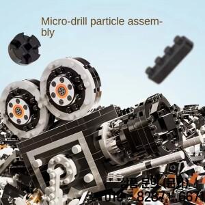 500개 이상의 레트로 영화 카메라 미니어처  정밀 조립 이동식 기어 수집 모델