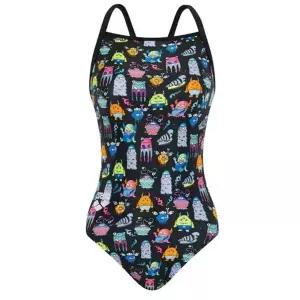 아레나 2025 여자 원피스 수영복 U113277 반팔수영복