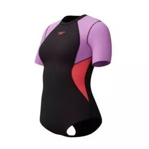 스피도 2025 여자 반팔 원피스 수영복 U113553 편리한