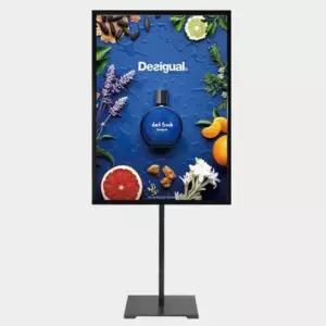 국산 개폐식 가로세로 A1 안전캡 철제 포스터스탠드 필라테스 미용실 배너 카페