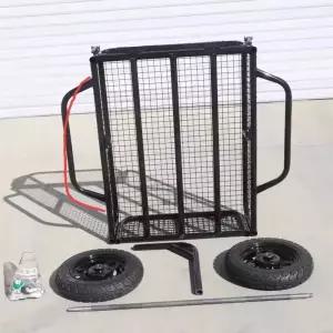 오토바이 트레일러 적재함 견인 후면 프레임 스쿠터 버킷 리어카 모델 바이크 화물