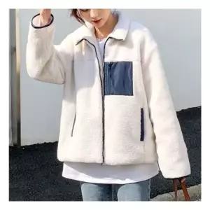 양털집업 루즈핏 여자 플리스 가디건 뽀글이 재킷 간절기 점퍼 1018542