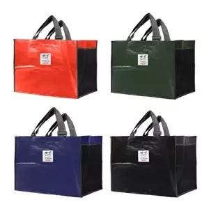 길이조절 대형 쇼핑백 중 1P 휴대용 비닐 장바구니