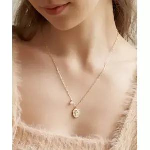 타티아나 TATIANA [실버925] 로즈 네이커 진주 목걸이_NZ1138 1706537 2947464