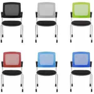강의실 대기실 학원 고정형 튼튼한 메쉬의자 업소용 스터디카페 학교 보조간이