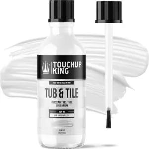 터치업 킹 욕조 및 타일 페인트 도자기 매트 화이트 싱크대 가전제품용 주방 욕실의 에나멜 아크릴 금속