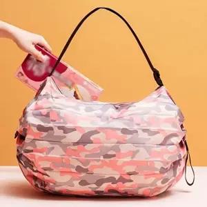 접이식 장바구니 04장바구니-당근 어깨끈 마트 포켓