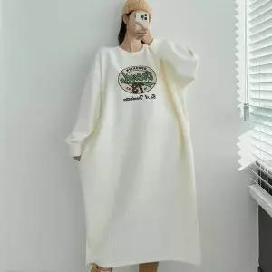 [하프클럽/셀러허브_여성트랜드패션]빅사이즈 512 칠삼잔골지니트원피스 DMA