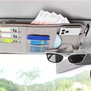 현이몰 차량용 선바이저 수납포켓 차량용수납 차량용수납포켓 차량포켓