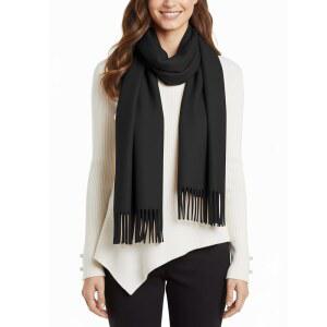 BFONS 여성용 겨울 사프, 패션 롱 숄스 랩 퓨어 컬러, 캐시미어 스카프 파슈미나 랩스, 웨딩 파티용