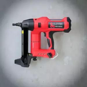 손 타정기 손타카 건타카 크로바 콘크리트 21V 100J 무선 타정기 네일건 타카+5Ah배터리+충전기+2Ah배터리