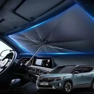 더뉴셀토스 우산형 햇빛가리개 차량용앞유리커버 암막 그늘막 앞유리햇빛가리개