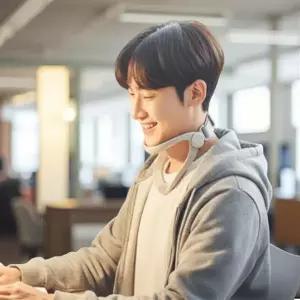 목 견인기 목보호대 거북목 교정기 가정용 넥가드