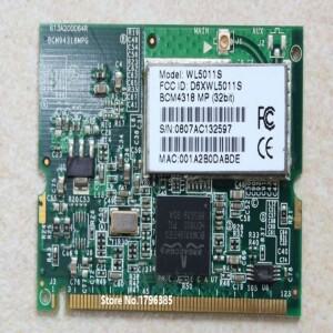 Broadcom BCM4318 내부 무선 하프 미니 소형 호환 PCI Wlan 카드 DEll Latitude C610 D500 용