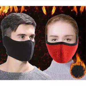 안면마스크외출 겨울용 안감퍼 보온 스포츠 마스크 외출 귀마개 방한