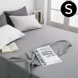 샤이니 40수 순면 홑 매트리스커버 싱글S 그레이 매트커버 매트리스커버 침대커버 침대매트 싱글매트커버