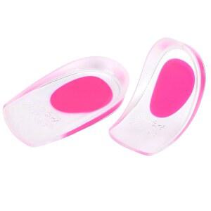 젤 실리콘 힐 컵, 용 쿠션 발바닥 근막염, 여성용 신발 패드 4.5-8.5, 2켤레