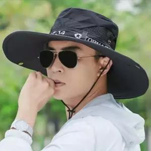 남성 남자 여름 휴가 여행 낚시 등산 챙이 넓은 모자