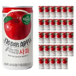 웅진 자연은 사과 180ml 30캔