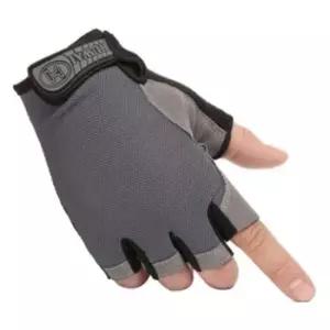 등산장갑 스포츠반장갑 액티브 메쉬 스포츠 반장갑 그레이 남성 헬스장갑
