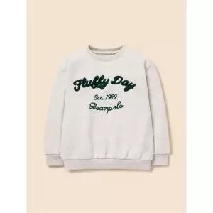 빈폴 키즈 부클 자수 기모 스웨트 셔츠 베이지 (BI5Y41U02A) 308188