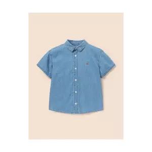 빈폴 키즈 데님 반소매 셔츠 스카이 블루 (BI5365UE4Q) 305760