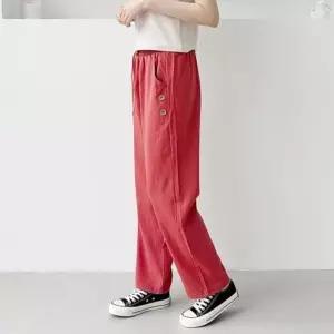 [라일리여성의류] Rly 여자 S/S 일자바지 시원한여름바지밴드라인 인견