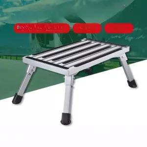 카라반계단 캠핑카계단 알루미늄 캠핑 받침대 전기 차박 스텝