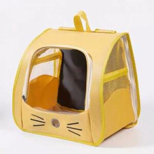 투명창 이동장 고양이가방 백팩 스 블루 강아지 외출용 애견 반려견 기본4종 슈퍼