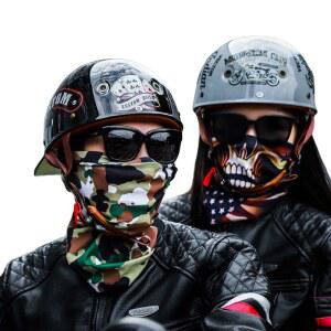 스냅백 헬멧 레트로 반모 스쿠터 바이크 오토바이 야구모자