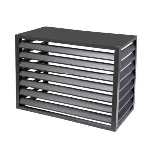 야외 실외기 덮개 햇빛가리개 합금 부식 차양막 선반 라지 내경길이105