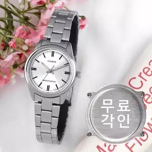 [카시오]무료각인 카시오 LTP-V005D-7A 정장 여자메탈시계 d
