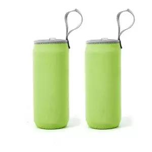 ( )물병 손잡이 파우치 2p세트550ml 그린