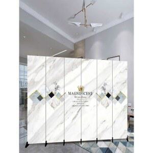 천파티션 접이식 스크린 가림막 병원 종이파티션 높이1.6m 오브제 북유럽 병실 이동형