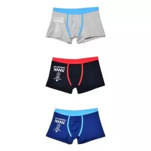남자팬티 드로즈 남성속옷 사각 편안한 면스판 남 주니어 3매입 남자 남아