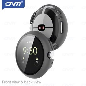 호환 구글 Pixel Watch 2 화면 보호대 유리하드 PC 범퍼  커버 액세서리